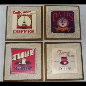 Coffee plaques